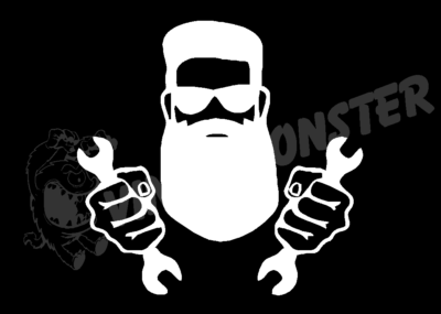 Aaron Kaufman Gas Monkey Aaron Kaufman Car Sticker, Gas Monkey