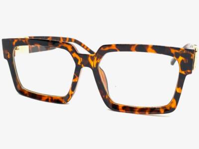 Occhiali Vintage Ovali Occhiali Da Sole Ovali Vintage Uomo - Stile Hip Hop Retro Oro Trasparente Occhiali Ovali - Foto 4