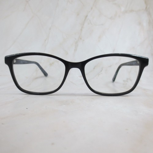 Kay Unger Eyeglasses Frame K241 Women's Black Full Rim Cat Eye 55-17-145