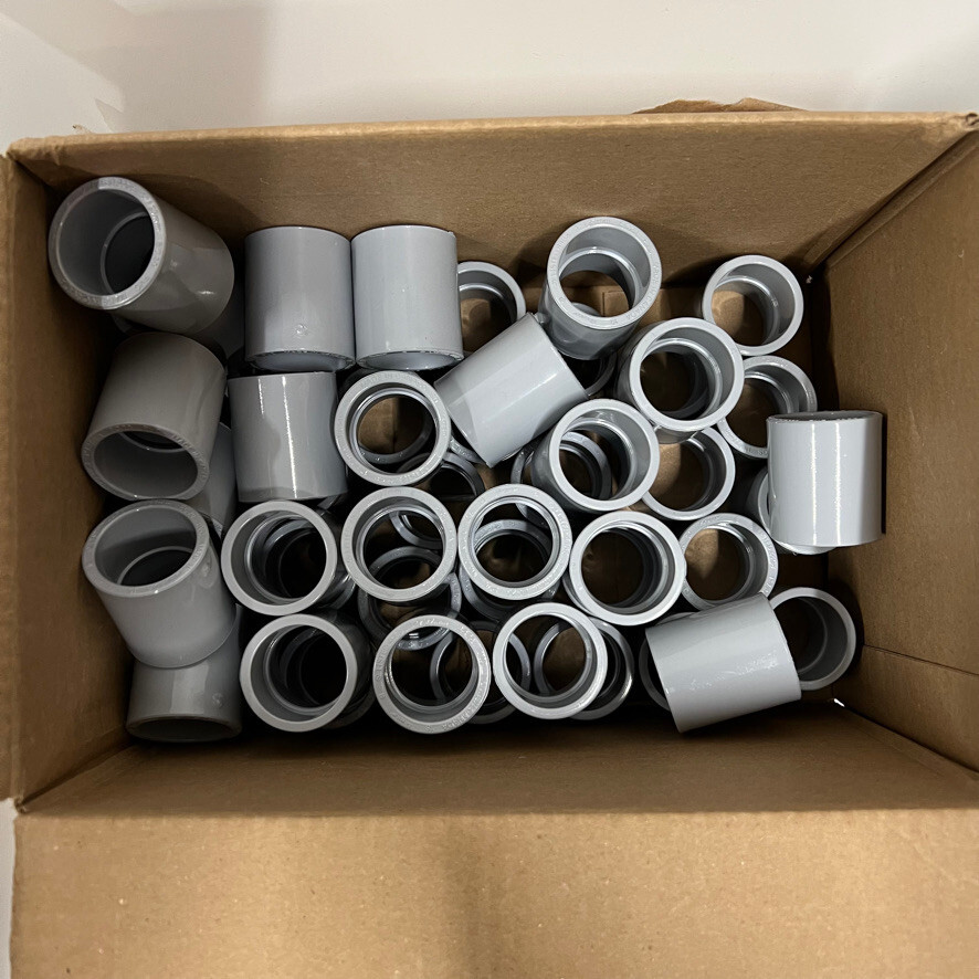 IPEX Scepter PVC Conduit Couplings EC20 1" Manchon Scepter 077003 Qty