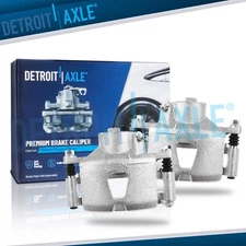 Front Disc Brake Calipers w/ Brackets for Saturn SC SC1 SC2 SL SL1 SL2 SW1 SW2