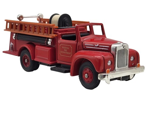 Miniature Corgi 1/50 - Mack B Series Wrecker Truck Texaco - Rouge