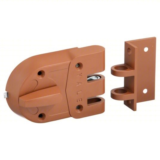 Assa Accentra 197 Rim Lock, Heavy-Duty, Brass-Plated Finish, Keyed Fast Ship-image