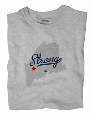 Strong Maine ME T-Shirt MAP