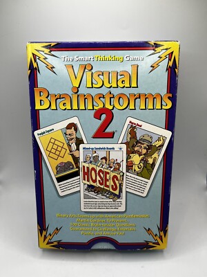 Visual Brainstorms 2 - The Smart Thinking Game by Binary Arts Cards - Complete