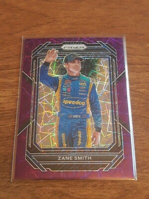 2023 Panini Prizm Prizms Purple Velocity Zane Smith 174/199 #53