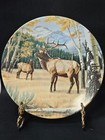 Vintage 1989 Dominion "The Elk" Plate by Paul Krapf Canada's Big Game Series