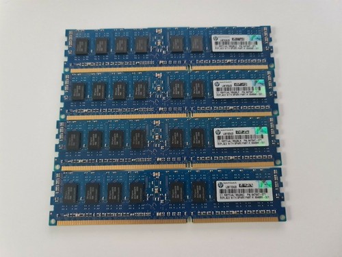 HP 4GB 1Rx4 PC3L-10600R DDR3 Registered Server-RAM Modul REG ECC - 664688-001 /