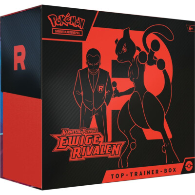 Pokémon Karmesin & Purpur 10 - Ewige Rivalen - Top Trainer Box DEUTSCH NEU