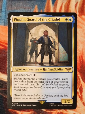 Pippin, Guard of the Citadel 218 Lord Rings Tales Middle-earth Magic MTG LTR