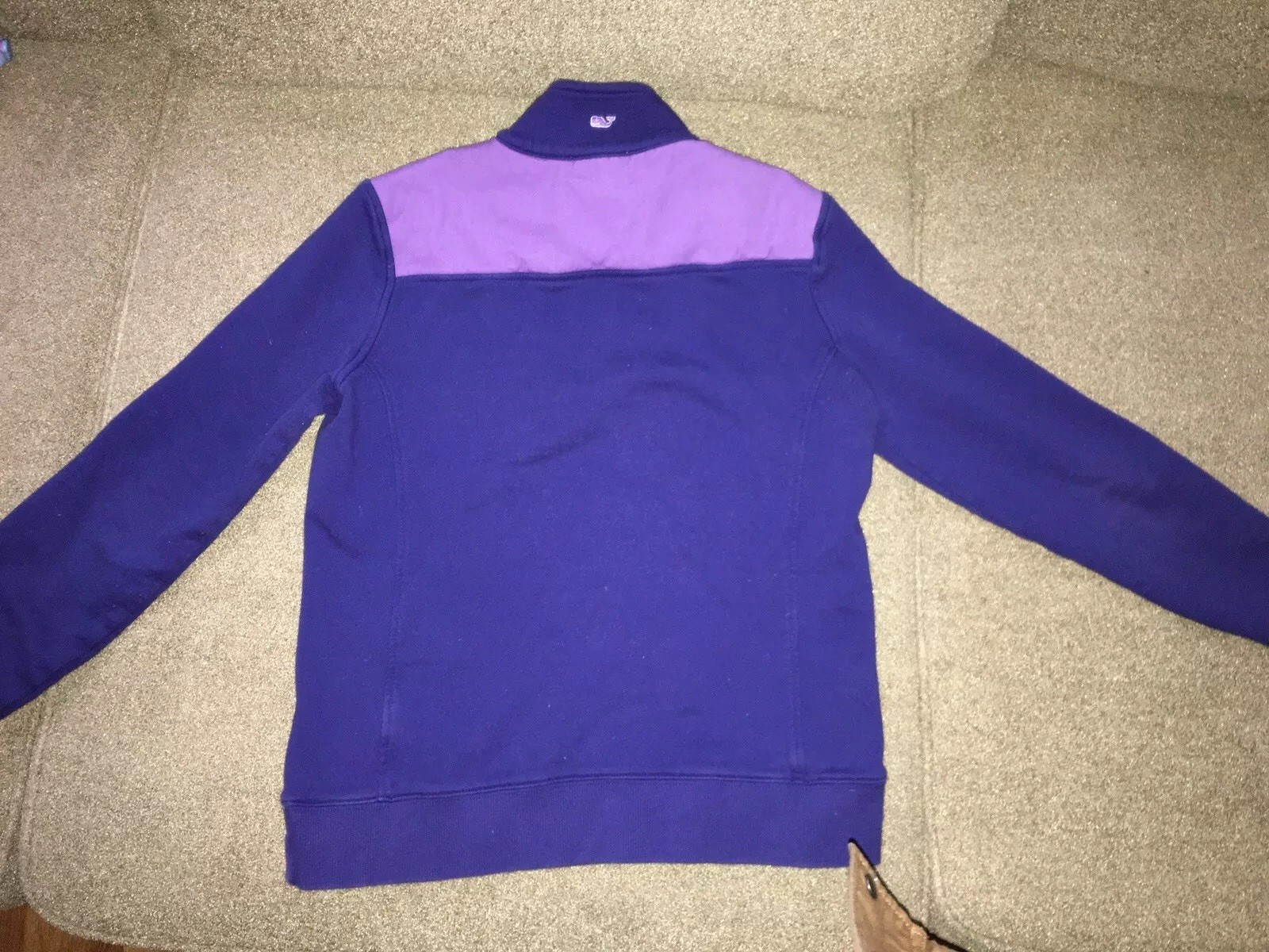 Vineyard Vines Quarter Zip Pullover Lavender Purp… - image 4