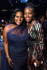 Danielle Brooks Lupita Nyong'o during TNT's 21st Annual Screen Gui - Old Photo 2