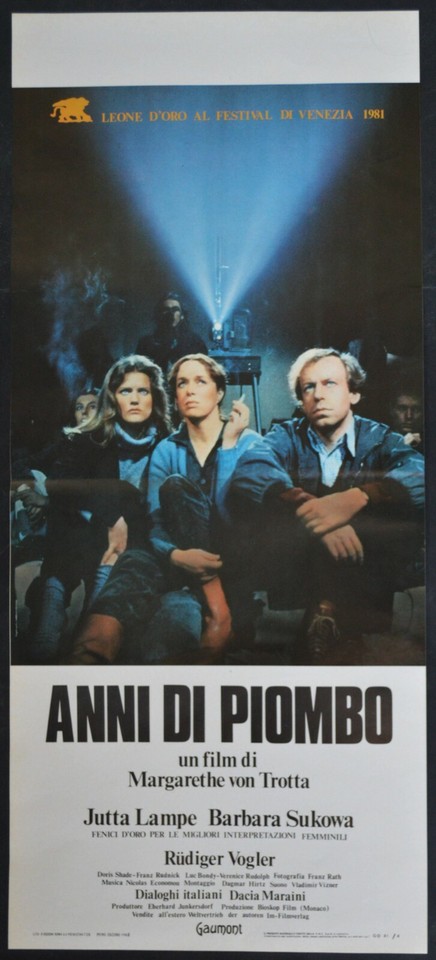 Locandina di Anni di piombo (1981)
