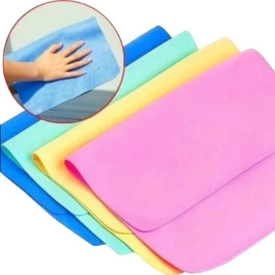 MARKENLOS Practical Chamois Super Absorption Cloth Drying Towels for Samll Pets Cats Dog