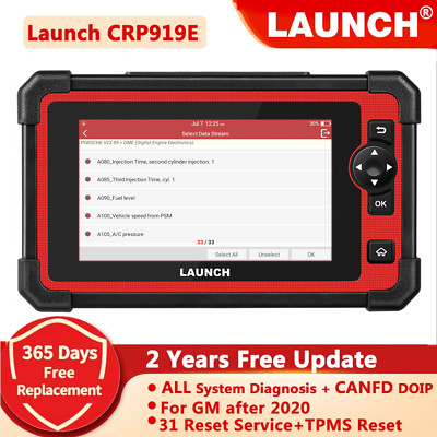 LAUNCH CRP919E PRO Profi KFZ OBD2 Diagnosegerät Scanner Alle System CAN FD DoIP