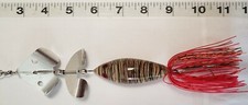 05 / HANMADE DOUBLE BLADED BUZZBAIT. BASS, NORTHERN PIKE, MUSKIE/ MUSKY.
