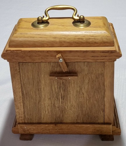 Handcrafted by W.B.Price, MANTEL Katie Clock, Oak, Quartz, excellent condition - Picture 4 of 11