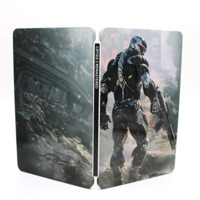 Official CRYSIS 2 Remastered Limited Edition SteelBook Case for Nintendo Switch