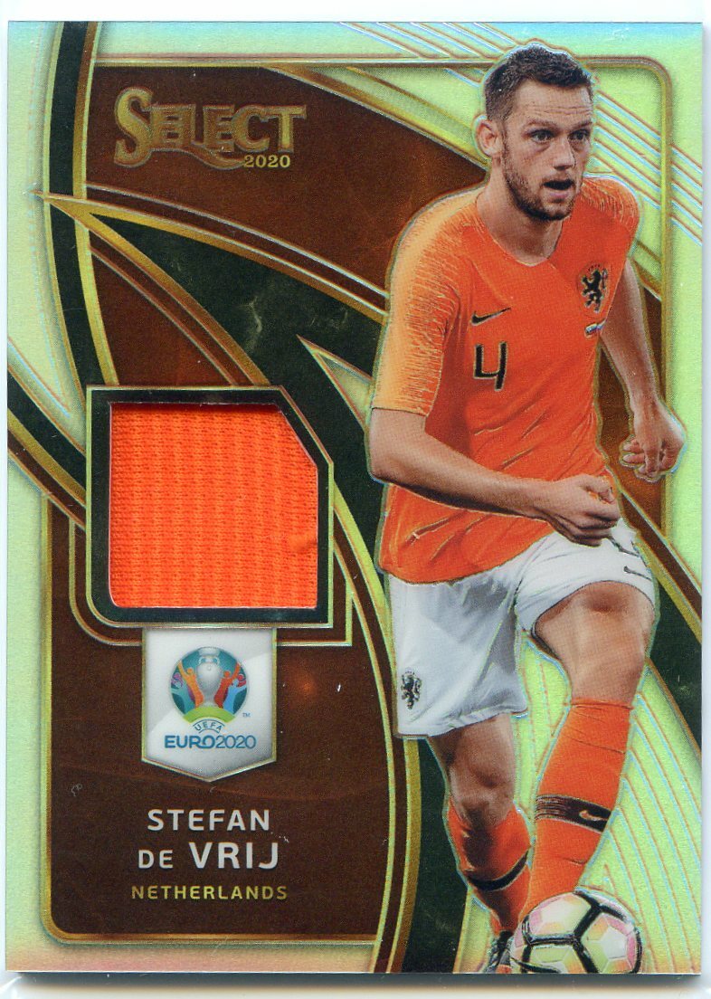 2020 Panini Select EURO STEFAN DE VRIJ Jersey Patch Relic Silver