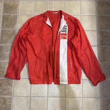 Unique Gift! 1980s Coca-Cola Windbreaker/Jacket, Vespa-Inspired, Unisex Small