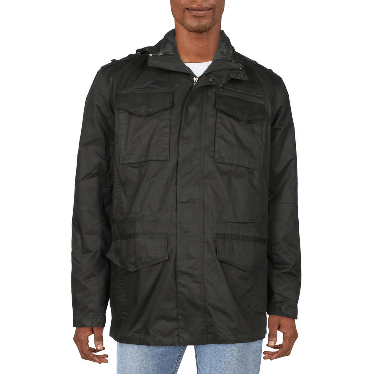 Sean Johnмужская черная плотная зимняя куртка миди-силуэта L BHFO 5729 12290₽