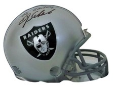Jay Schroeder Oakland Mini Helmet "Go Raiders" Inscription Direct From His Agent