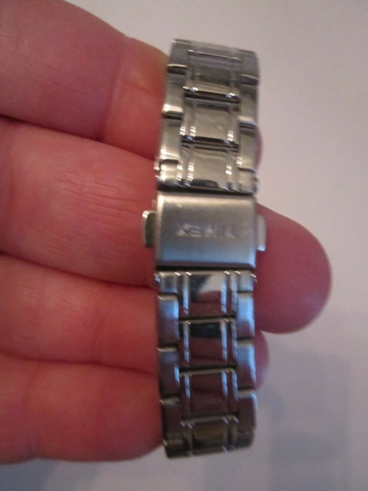 RELOJ TIMEX INDIGLO SEÑORA - ACERO INOXIDABLE - HERMOSO - BBA-35 Foto 3 de 4