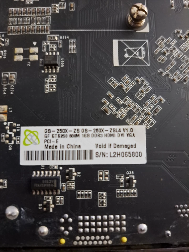 XFX NVIDIA GeForce GTS 250 DVI HDMI 1GB DDR3 PCI Express 2.0x16 Graphics Card - Image 3 of 4