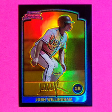 2003 Bowman Chrome Gold Refractor #d/170 Josh Willingham #324 Rookie RC