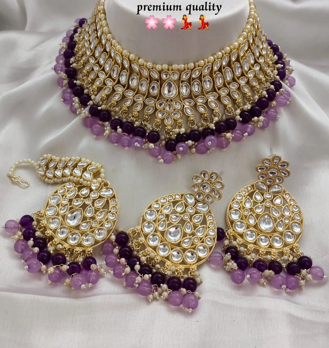 Purple clearance choker necklace