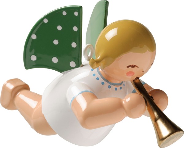 Wendt & KüHn, Engel Mit FlöTe, Schwebend 650/6, Elfpunkte, Geschenk Geburtstag-image