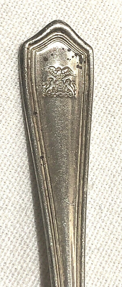 Gorham Silver Spoon EP Pat. Plato de banquete B 1912 The Ambassador Demi recuerdo Foto 2 de 4