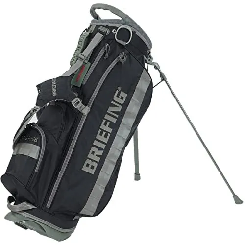 BRIEFING Golf Stand Bag CR-4 #02 XP WOLF GRAY BRG223D24 BLACK（C010