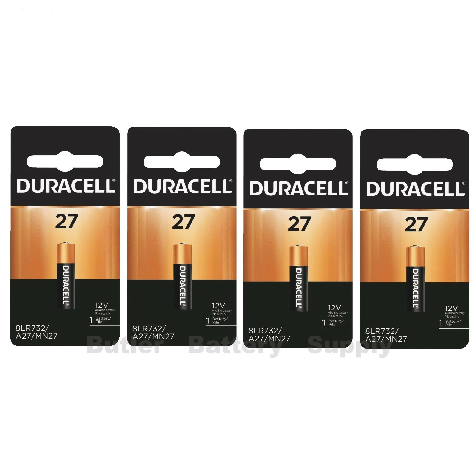 Telecomando Cancello Batterie Alcaline Duracell 12V Tipo A27 (MN27, GP27A), Confezione Da 4 Pezzi - Per Allarmi, Telecomandi, Dispositivi Elettronici! Batteria 27a 12v - Foto 5