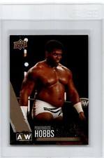 2021 Upper Deck AEW All Elite Wrestling Gold Parallel   Powerhouse Hobbs
