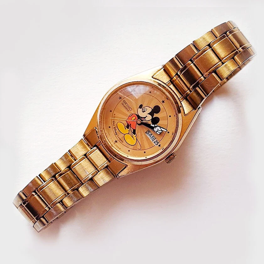 New seiko mickey mouse clearance watch