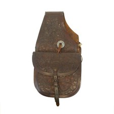 Leather Premium Handmade Vintage Western Saddle bag for Horse, Horse Gifts Bag