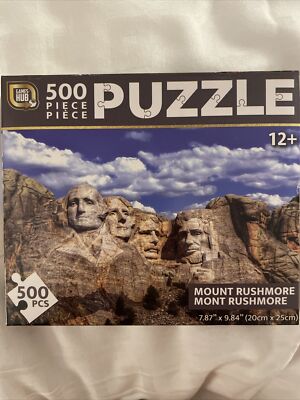 Mount Rushmore 20 cm x 25 cm �� 500 Teile Puzzle Neu