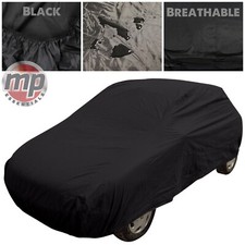 Black Indoor Outdoor Sun Rain Ice Breathable Full Car Cover for Mazda Mx3 & Mx5