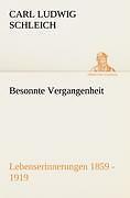 Besonnte Vergangenheit | Buch | 9783842493193