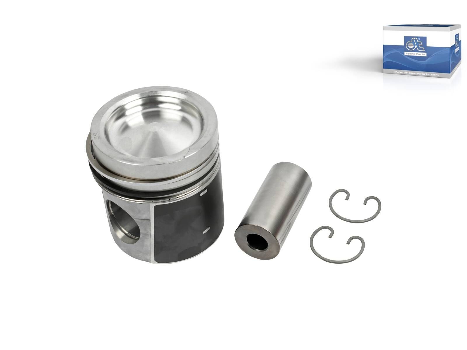 Piston DT Spare Parts 5.40207 de 143 mm de long usiné pour haute performance
