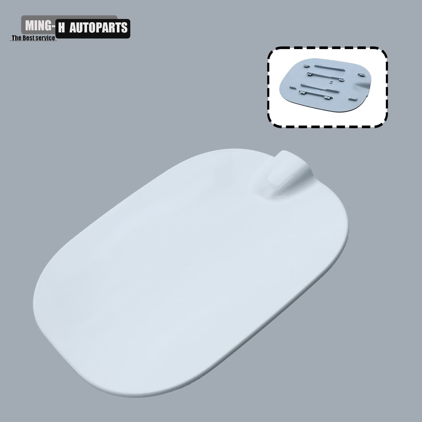 White Fuel Filler Door Cap FITS Chevrolet Silverado 1500 19-2025 6.6 FT Bed Only thumbnail 20
