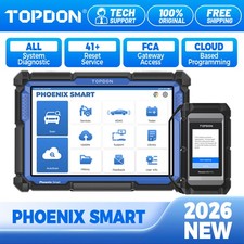 TOPDON Phoenix Smart OBD2 Scanner Online ECU ...