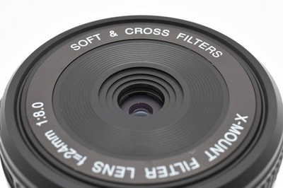 FUJIFILM X-MOUNT FILTER LENS 24mm F8 | eBay