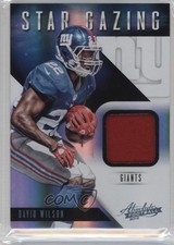 2012 Panini Absolute Star Gazing Materials Prime 16/49 David Wilson #11 2d0
