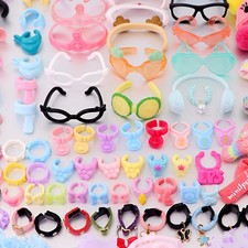15 pcs Random Accessories For Mini Pet LPS Accessories Bowl Radio Bow Skirt Gift