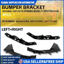 4X Bumper Support Bracket Front Driver & Pass...