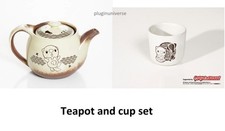Pokemon Oshawott Kyusu Teapot  Yunomi Teacup Set Banko ware Made in Japan Mie