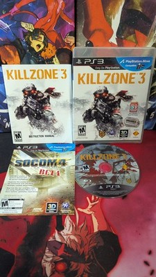 KillZone 3 (PlayStation 3 PS3, 2011) PS3 CIB Complete W/ Manual Tested Working 