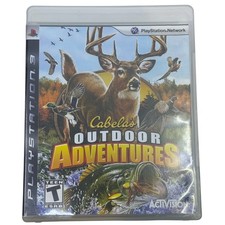 Cabelas Outdoor Adventures PlayStation 3 Activision Hunting Fishing Video Game